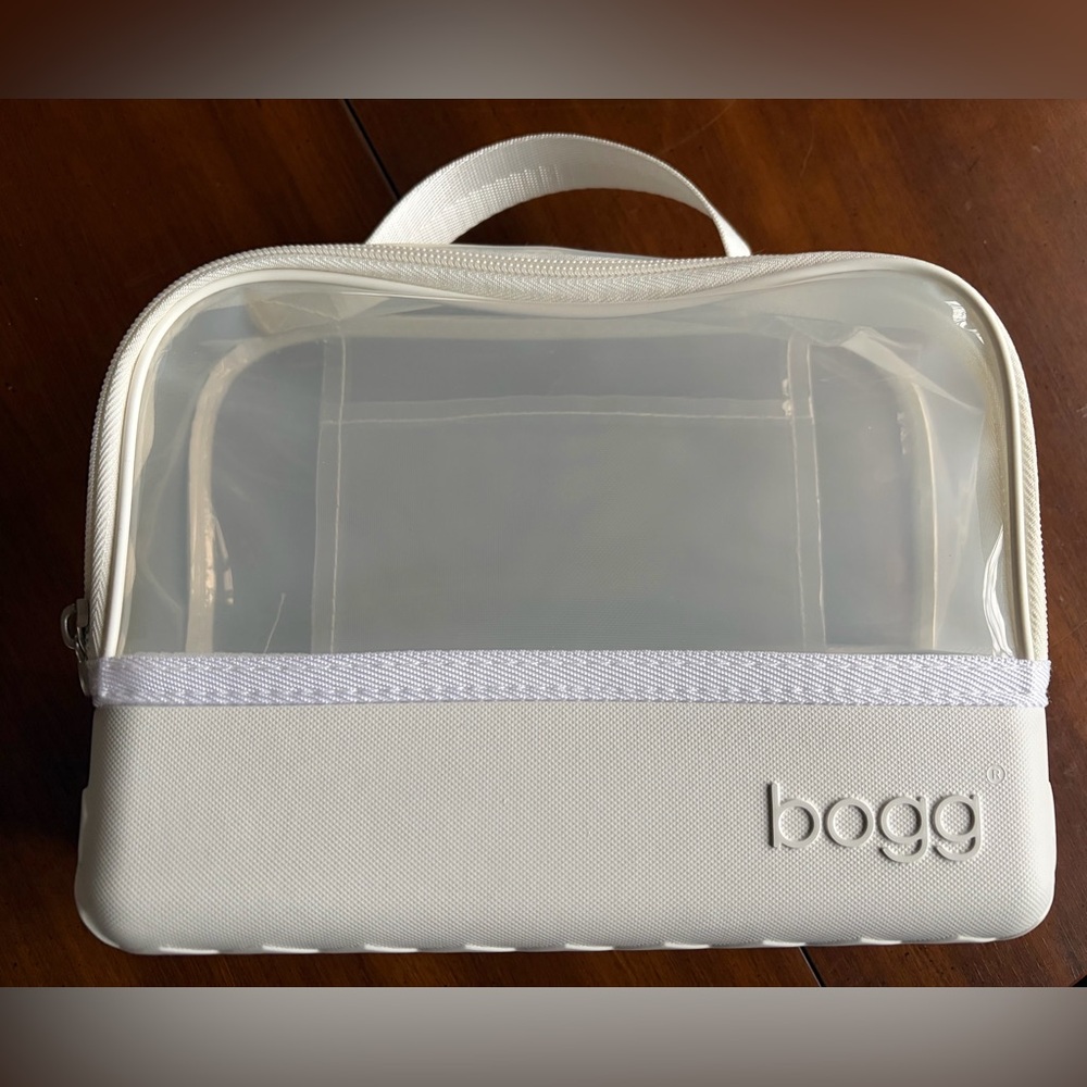 BOGG BAG Clear and White Organizer
